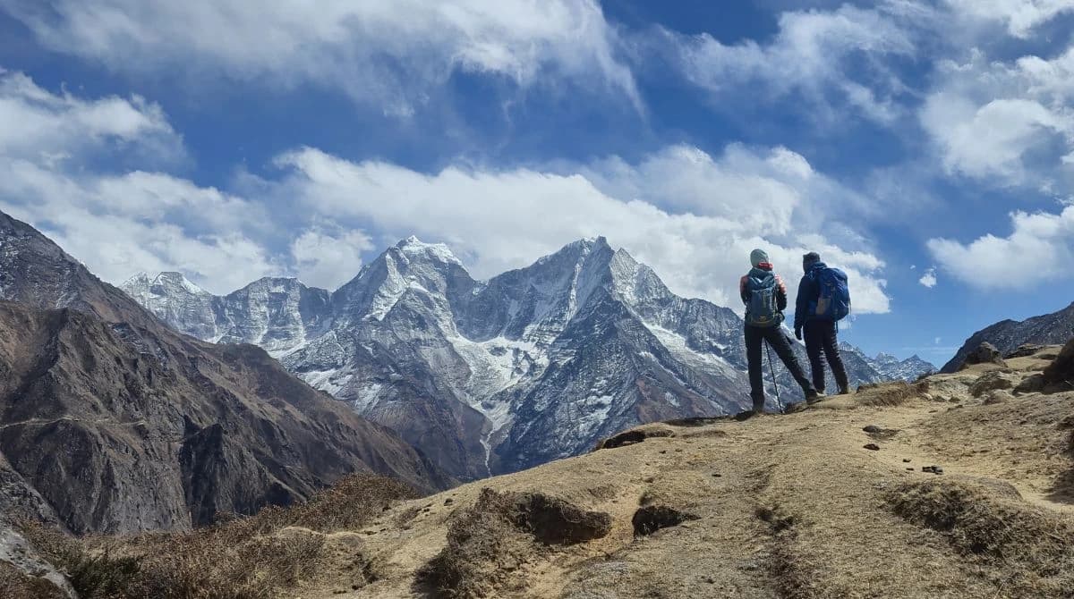 EBC Trek way to DIngboche