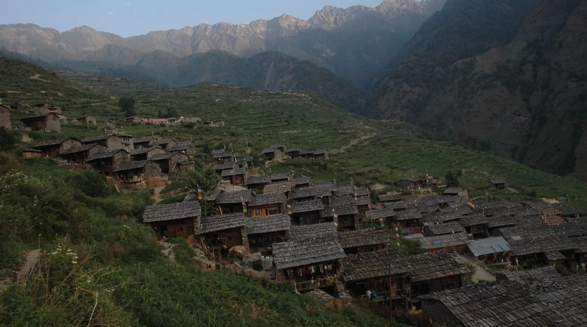 Gatlang Village