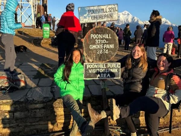 Poon Hill 3210m View Point in Poon Hill trek