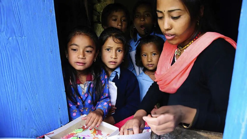 Teaching-in-Nepal