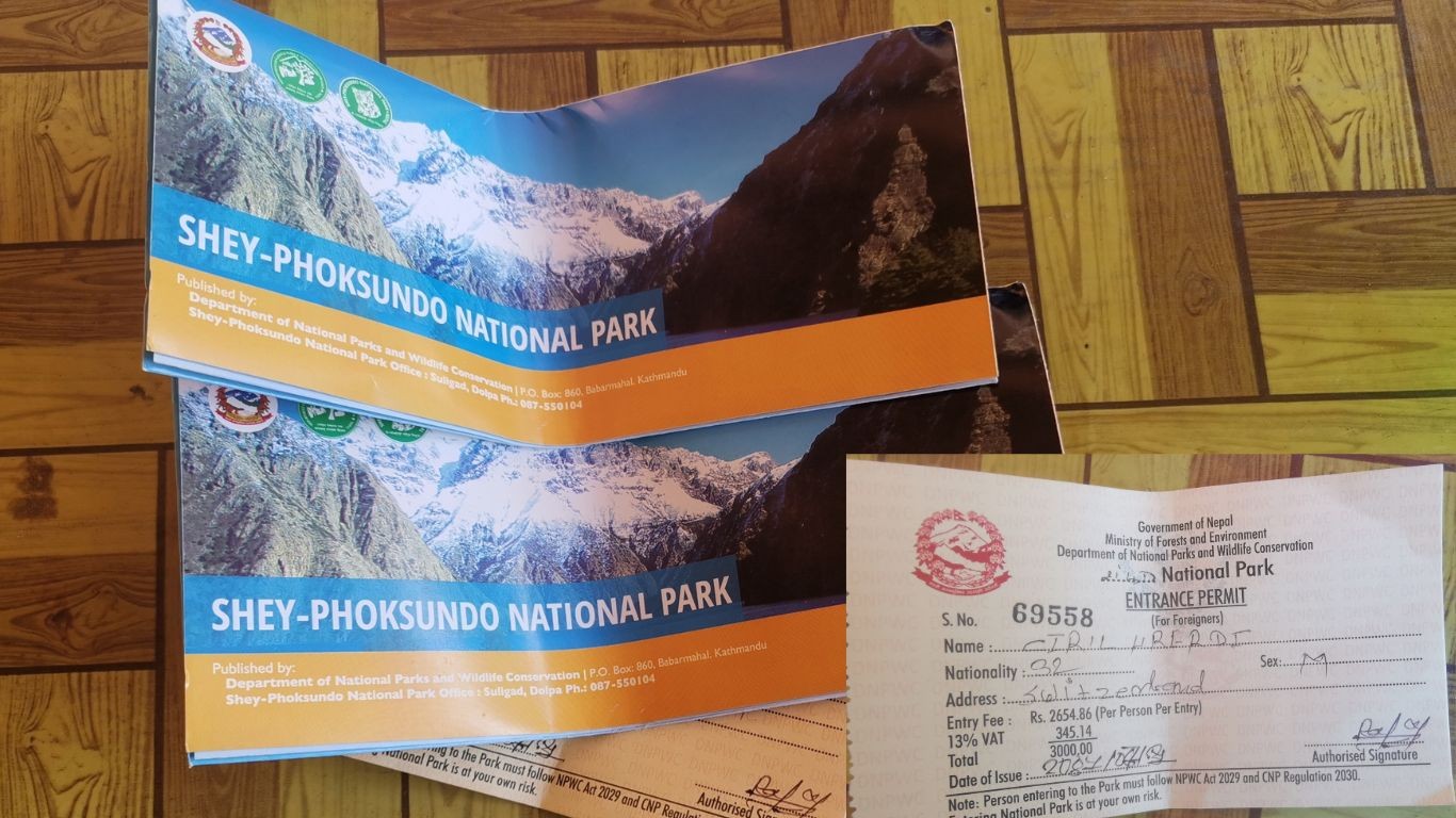 Permit-SheyPhoksundo-National-Park